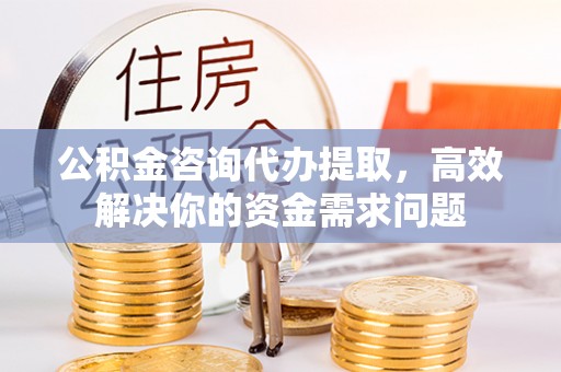 红山公积金咨询代办提取，高效解决你的资金需求问题